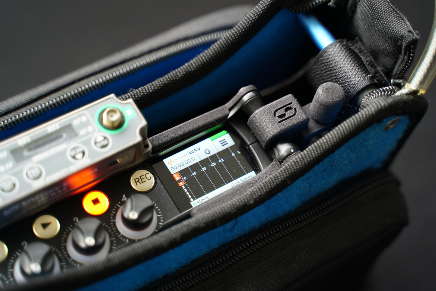 Front access HP adaptor for MixPre Recorders