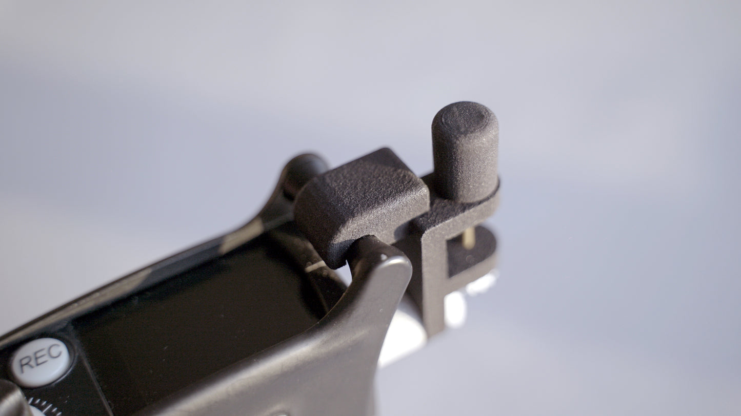 Front access HP adaptor for MixPre Recorders