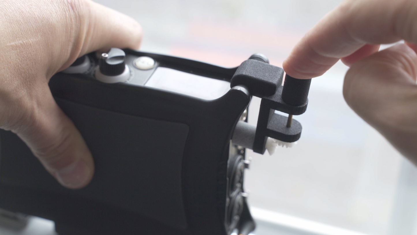 Front access HP adaptor for MixPre Recorders